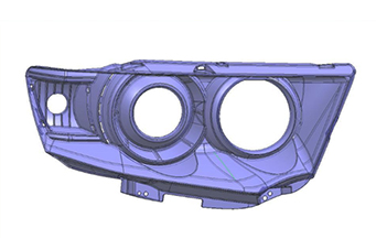 汽車(chē)大燈注塑模具設(shè)計(jì)制造